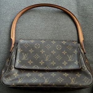 Authentic Louis Vuitton Mini Looping Shoulder Bag